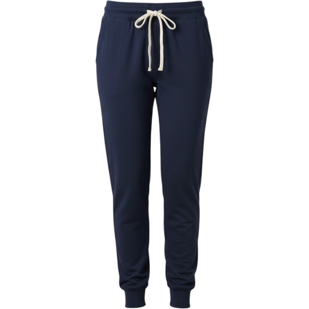 Zyia Active Navy Blue Heathered Joggers Womens Medium Drawstring Athleisure